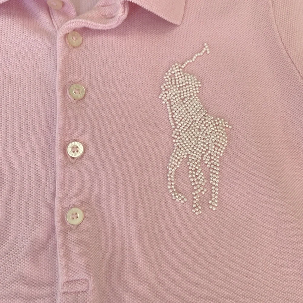 Ralph Lauren  Pink Polo Shirt M 8/10